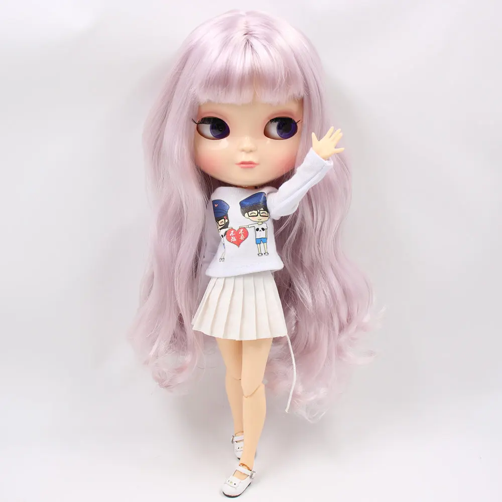 Кукла ICY серии № BL7263 с розовыми волосами и макияжем Azone s шарнирное тело 1/6 BJD OB24