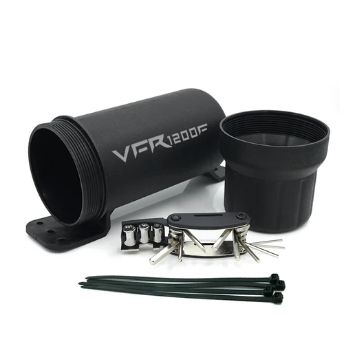 VFR1200F Box Tool Универсальный внедорожный водонепроницаемый тубус для перчаток коробка для хранения для HONDA VRF1200X VFR1200F Африка Твин CRF1000L CRF 1000L с 1 инструментом - Цвет: VFR1200F Box Tool