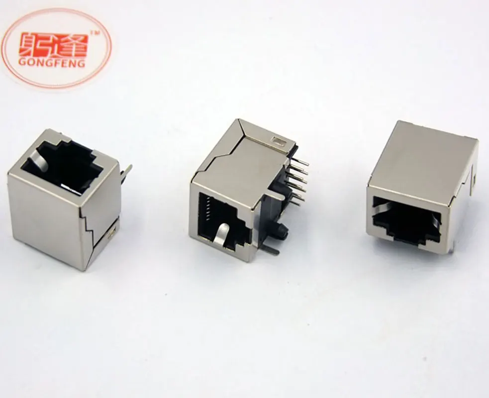Специальный оптовый GONGFENG Новый RJ48 сетевой разъем 10P10C защитная розетка 10 жильный