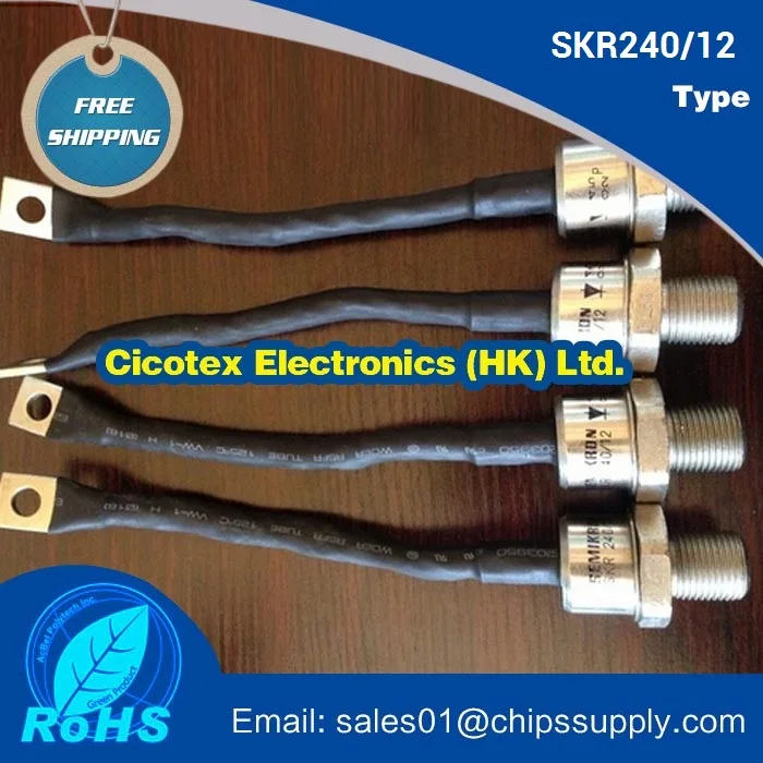 

Спиральный диодный модуль SKR240/12 SKR240-12 power
