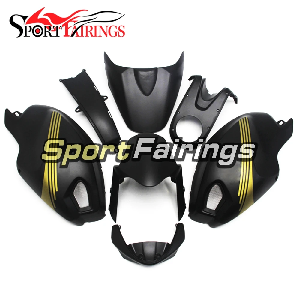 Черные золотые полные Обтекатели для мотоцикла Ducati 696 796 795 M1000 M1100 2009 2011 корпус из