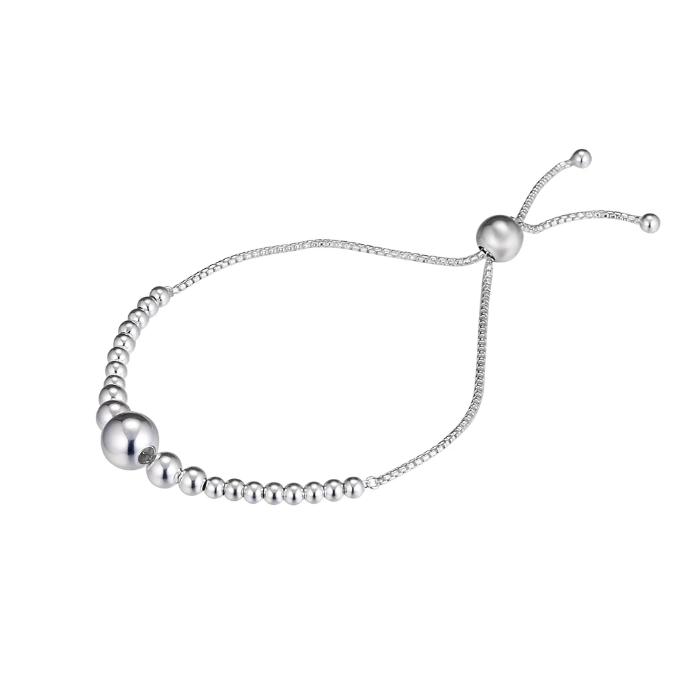CKK браслет цепочка из бисера серебряные браслеты для женщин Pulseira Feminina Masculina Pulseras Mujer серебряные 925 пробы ювелирные изделия