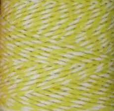 yellow Низкие! веревка из натурального хлопка 4ply(100 ярдов) 1 шт. тонкие Bakers шпагат цвет веревка для выпечки Аква мята золото хлопковая нить цвет - Цвет: yellow