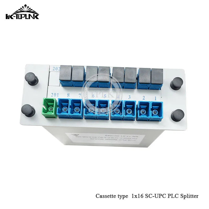 Разветвитель ПЛК CATV FTTH 1*16 распределитель кассета волоконно-оптическая