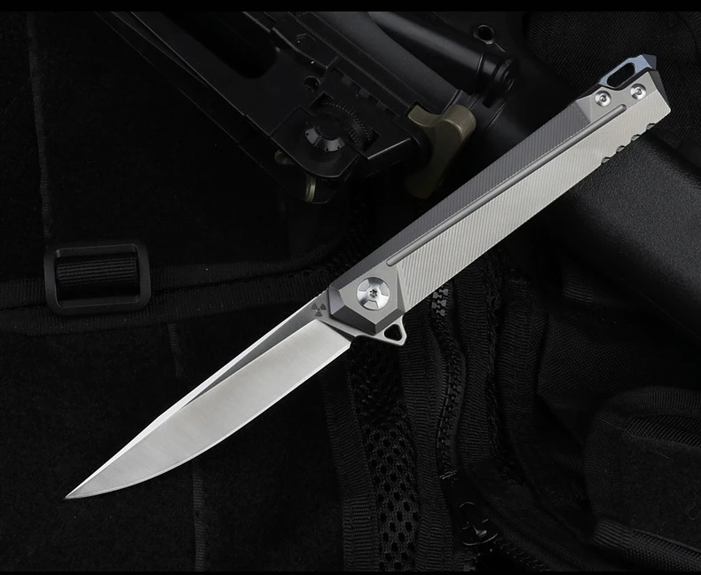 MIKER складной нож S35VN лезвие титановая ручка охотничьи ножи для выживания кемпинга