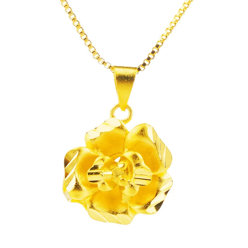 

24K Gold Charms Pendants for Women 2018 New Fashion Women Necklaces DIY Jewelry Charms for Jewelry Making for Wedding Jewelry
