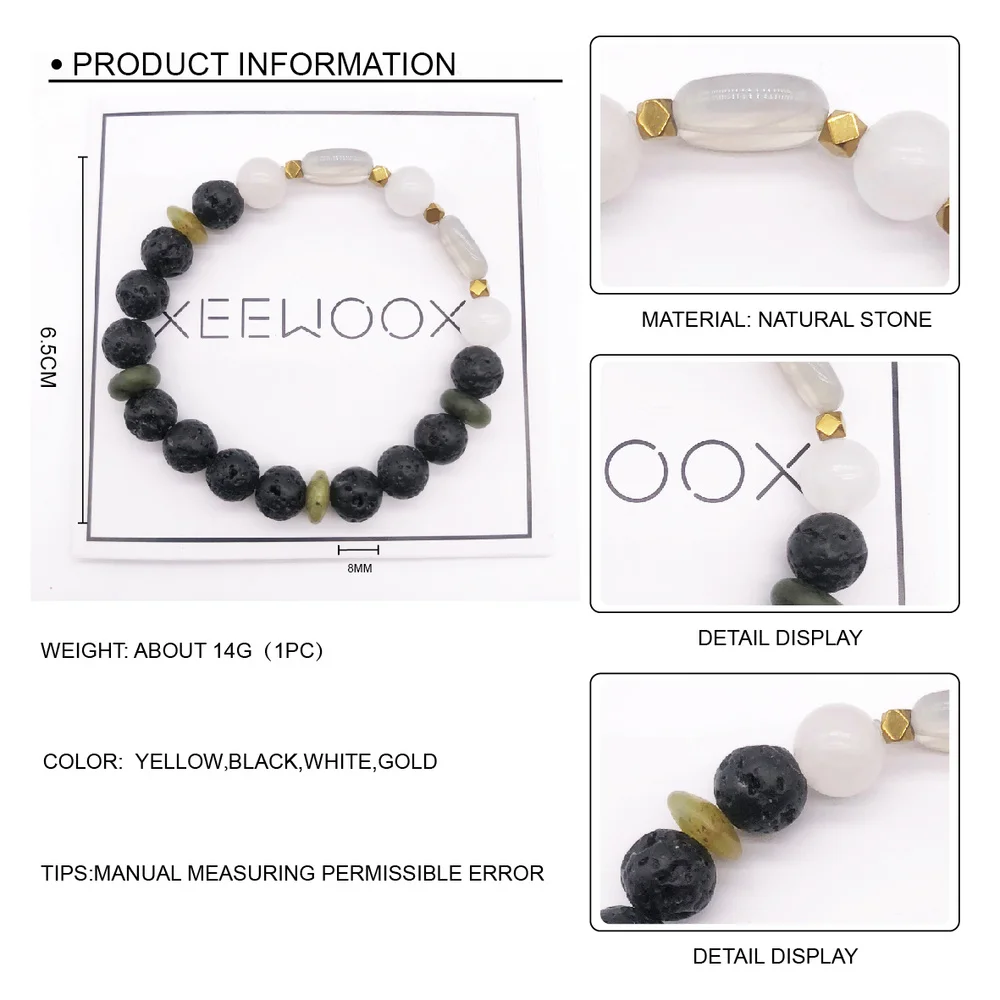 Женский и мужской браслет с диффузором из эфирных масел Boho модный подарок