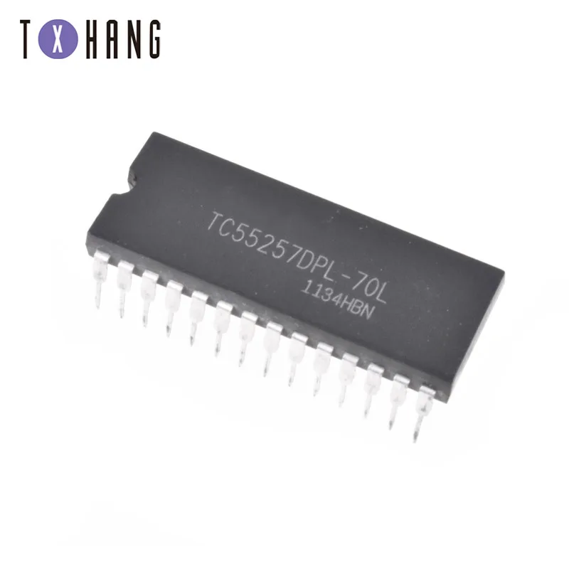 TC55257DPL-70L TC55257 TO-220F DIP-28 32768 WORD-8 BIT статическая RAM | Электронные компоненты и
