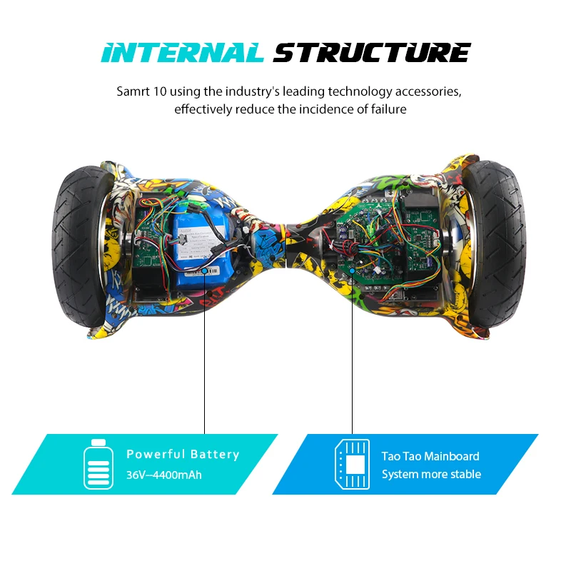 Koowheel Electric Hoverboard 10 inch Samsung Battery 2 Wheels Self Balancing Scooter Skatebord | Спорт и развлечения
