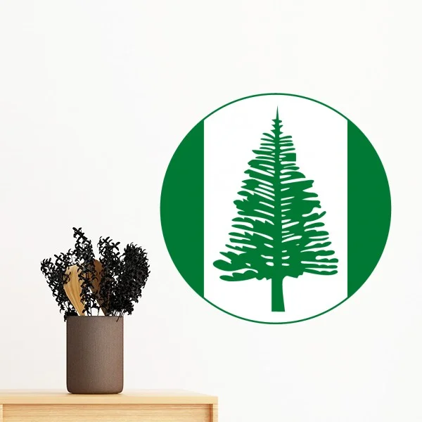 

Norfolk Island National Emblem Removable Wall Sticker Art Decals Mural DIY Wallpaper for Room Decal