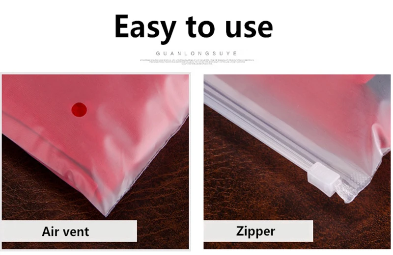 10 шт./лот сумка для хранения пластиковая на молнии переносная дорожная Домашний