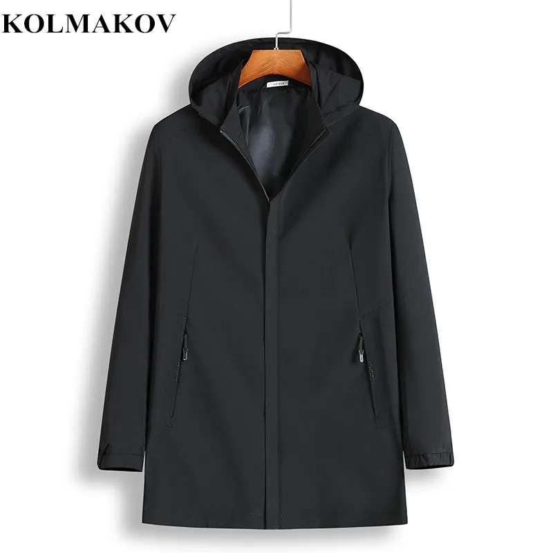 

Мужская Длинная ветровка с капюшоном, в стиле оверсайз, весна 2019