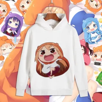 9 Himouto! Umaru-chan косплей мультипликационный персонаж дома Умару принт пуловер Толстовка толстовки для мужчин и женщин унисекс флисовая толстовка для осени - Цвет: 9