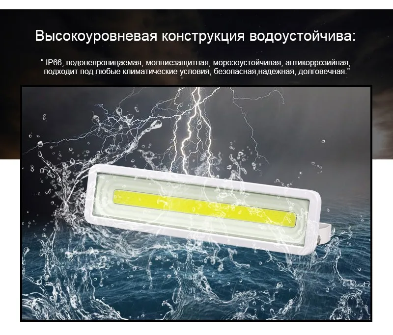 [Эко Cat] Водонепроницаемый IP66 прожектор светодиодный 50 Вт 100 Вт 150 Вт 200 Вт 220 В 240 В проектор открытый светодиодный проектор flooflights