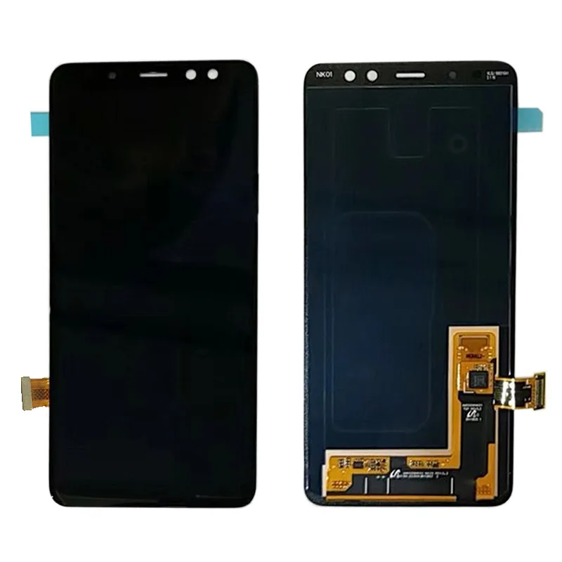 

ЖК-дисплей Amoled для SAMSUNG GALAXY A8 2018 A530 A530F, ЖК-дисплей с сенсорным экраном и дигитайзером в сборе A8 2018 Duos LCD A530F/DS
