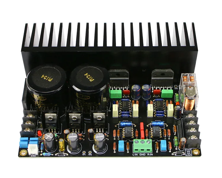 GHXAMP LM3886 усилитель аудио Плата JRC5534DD оп-усилитель Полный DC сервопривод цепи LM317 LM337 регулятор C1237 динамик защиты 68 Вт* 2