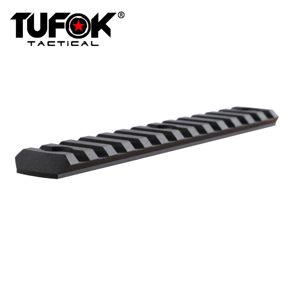 TuFok Keymod 13 слотов супер низкий профиль рельсовая секция ультратонкий Picatinny