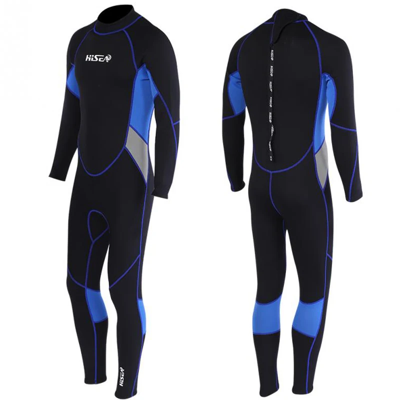 Неопреновые костюмы для дайвинга 3 мм цельная одежда серфинга с длинным рукавом