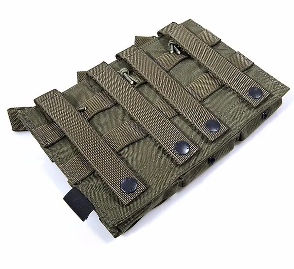 FLYYE MOLLE EV Универсальный тройной маг Чехол Военная походная модульная CORDURA PH-M025