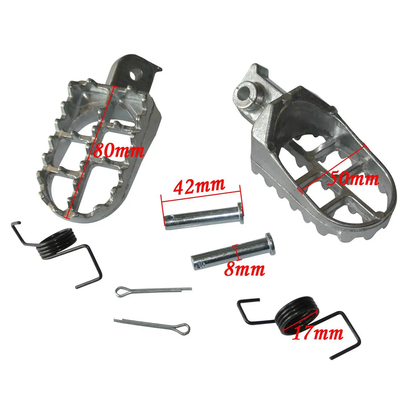 Колышки для мотоцикла YAMAHA PW 50 80 PW50 PW80 50|foot pegs|foot pegs for yamahadirt bike foot |