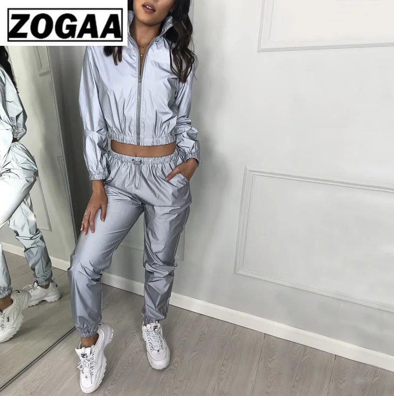 ZOGGA Модный комплект из 2 предметов для фитнеса и женщин безопасный