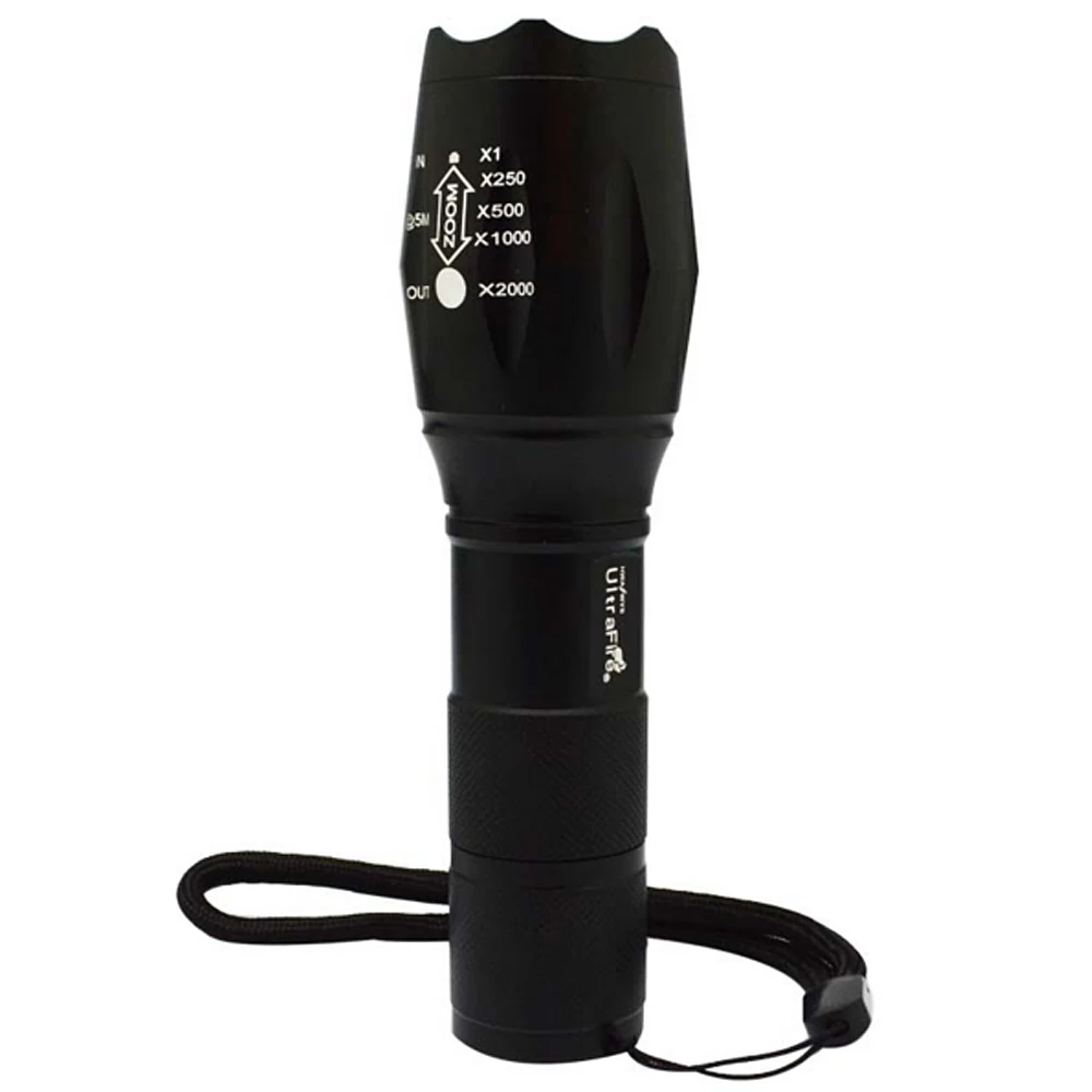 5 режимов 3000 люмен CREE XML Q5 Фокус масштабируемый Регулируемый 18650 светодиодный