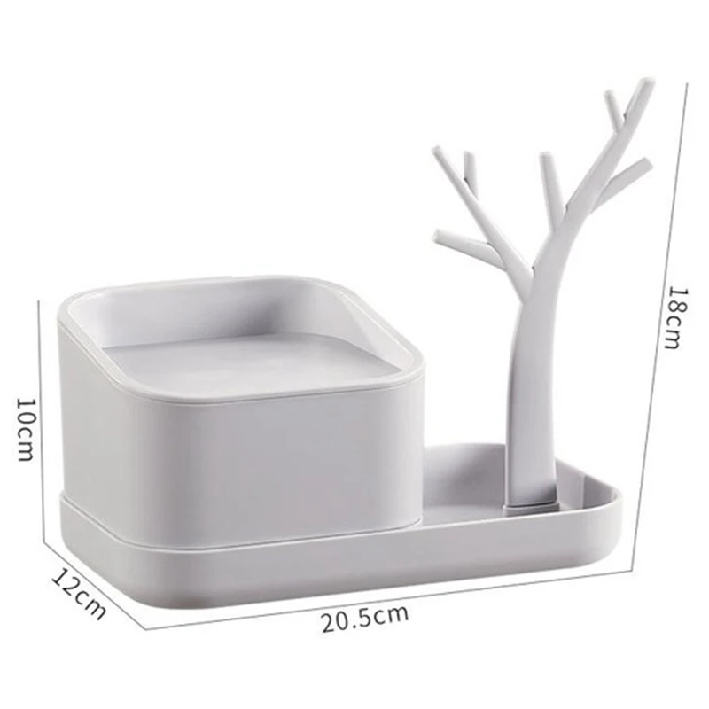 2 шт. контейнер для ювелирных изделий косметический кейс офисные коробки макияжа