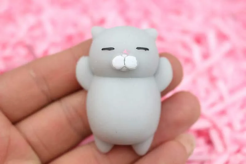 Mskwee 10 шт. милые сжимаемые игрушки Мягкие силиконовые ручные мягкие животные