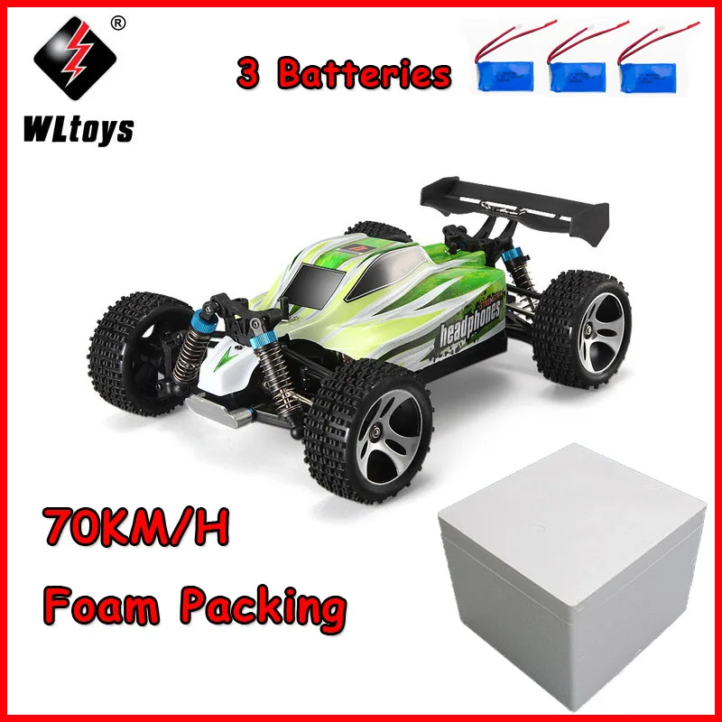 WLtoys A959-B 70 км/ч пульт дистанционного управления Радиоуправляемый скоростной гоночный автомобиль высокоскоростной автомобиль внедорожный завод прямая Лучшая цена Модернизированный Радиоуправляемый автомобиль - Цвет: A959-B 70KM 3battery