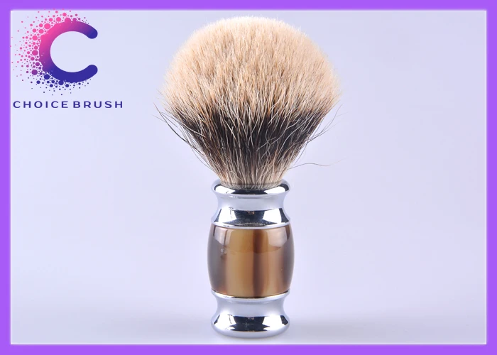 Роскошная щетка для бритья двойное барсук волос супер лучшие волосы тончайший