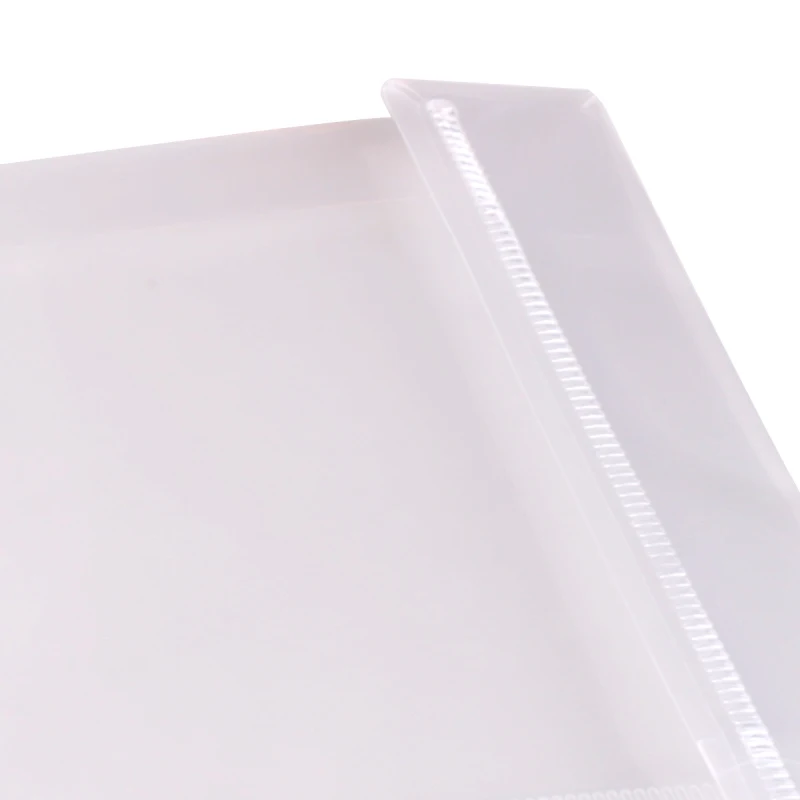 10 шт./лот папка для документов формата А4 Прозрачная Сумка застежка Пряжка