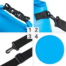 Naturehike открытый Водонепроницаемый сумка 4 цвета Кемпинг походы сухой мешок NH18F007-D