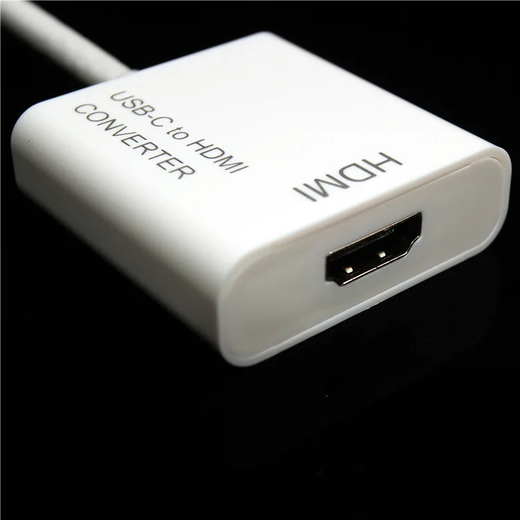 50 шт./Лот высококачественный USB 3.1 Type C штекер на VGA гнездо адаптер кабеля