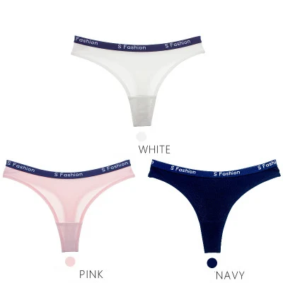 white pink navy BZEL,, сексуальные женские стринги, стринги, бесшовные трусики, женское нижнее белье, сексуальные танга, хлопок, женское нижнее белье с низкой посадкой, трусики, нижнее белье - Цвет: white pink navy