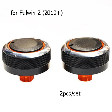 2pcsfor Fulwin2 2013 3 шт./компл. стайлинга автомобилей Кондиционер Регулятор тепла переключатель AC Ручка автомобильные аксессуары для Защитные чехлы для сидений, сшитые специально для Chery Tiggo Fulwin 2 A1 QQ3 QQ6 - Название цвета: 2pcsfor Fulwin2 2013