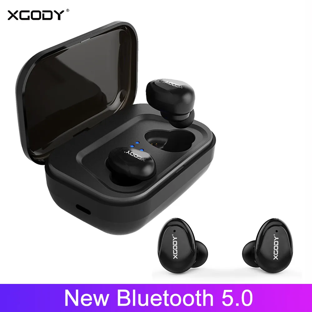 XGODY P9 TWS беспроводные наушники спортивные Bluetooth 5 0 в ухо стерео беспроводная