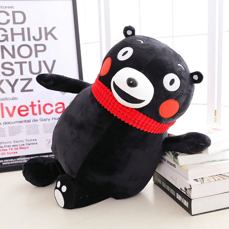 Kumamon персонаж японский медведь плюшевая игрушка детский подарок милая мягкая подушка кукла в провинции Xiongben для детей/малышей/взрослых подарки 4,9
