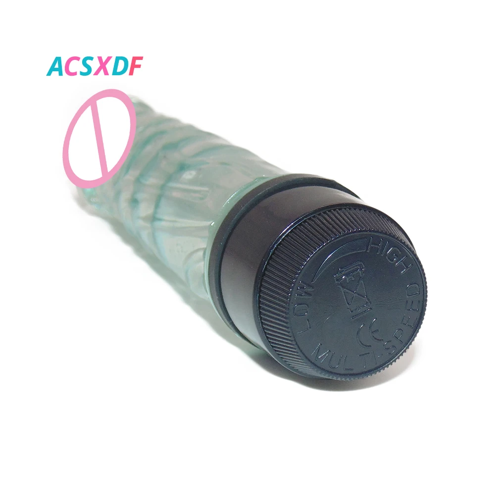 ACSXDF многоскоростной водонепроницаемый реалистичный вибратор для пениса