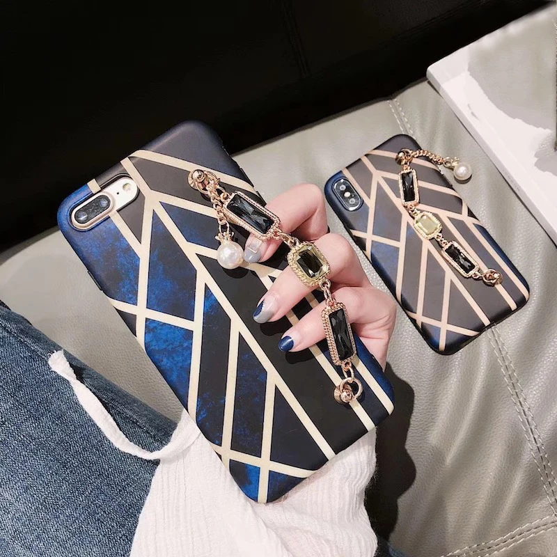 Особая элегантность бриллиантовый браслет с цепочкой и кисточками