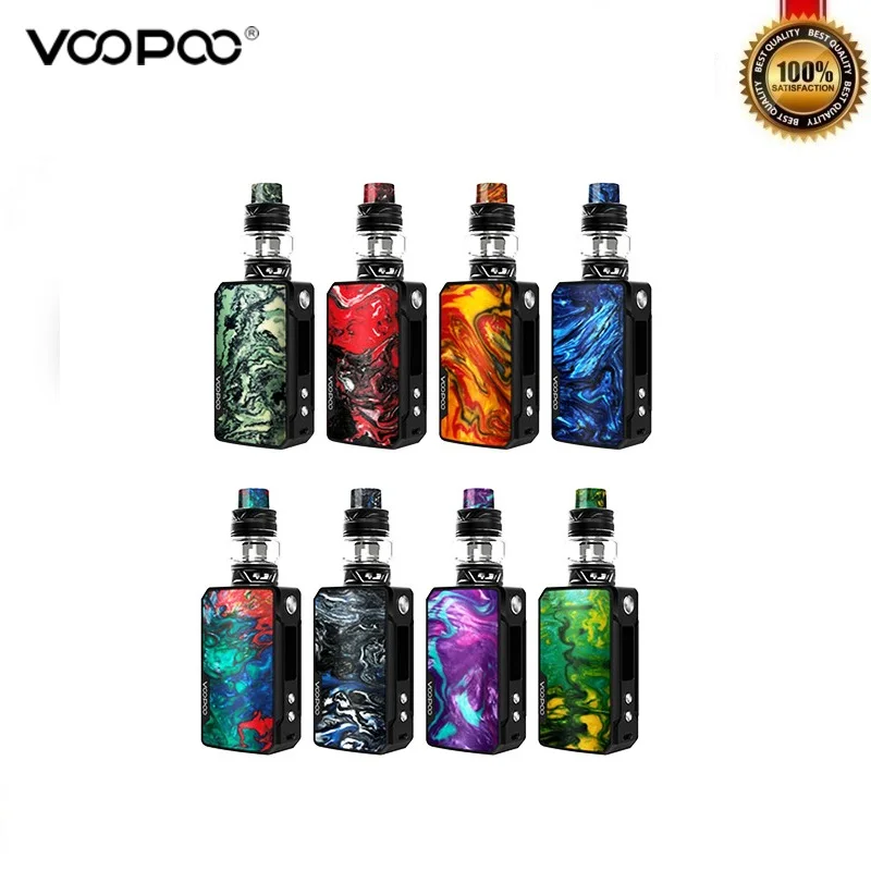 Оригинальный набор Voopoo Drag Mini 117W бокс мод с баком для вейпа Uforce T2 5 мл испаритель P2 N1