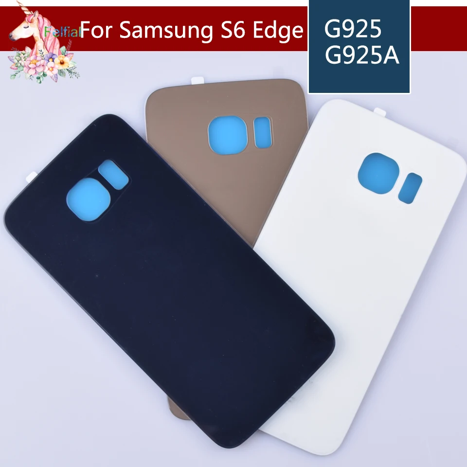 Крышка батарейного отсека для Samsung Galaxy S6 G920 G920A Edge G925 G925A G928 G928A | Мобильные телефоны
