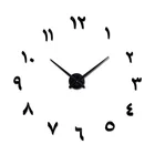 2014 новые модные часы настенные часы Horloge 3d Diy акриловые зеркальные наклейки украшение дома для гостиной кварцевые иглы