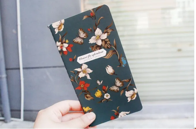 1 шт./лот ретро серии танцы бабочки цветы мини записная книжка винтажная сделай