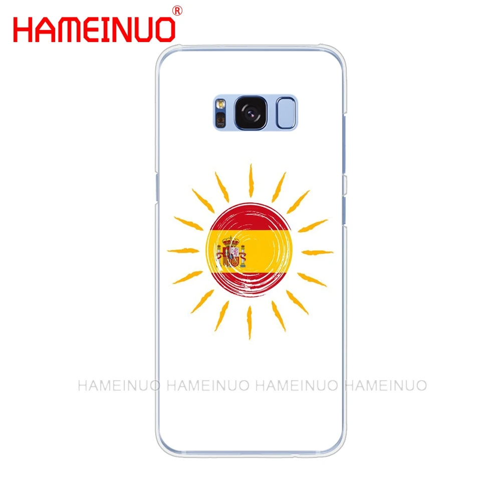 HAMEINUO Испанский флаг лагеря Ноу чехол для сотового телефона Samsung Galaxy S9 S7 edge PLUS S8 S6 S5