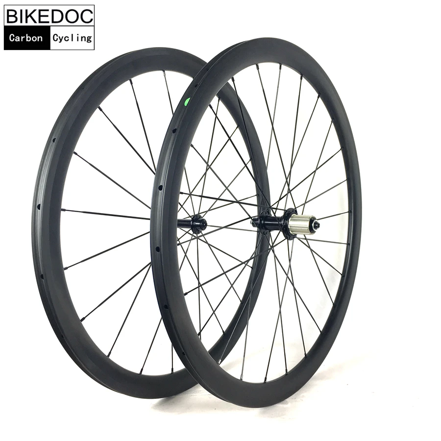 Карбоновые колеса BIKEDOC25MM ширина 700c для велосипеда легкие дорожные гоночного 38 мм
