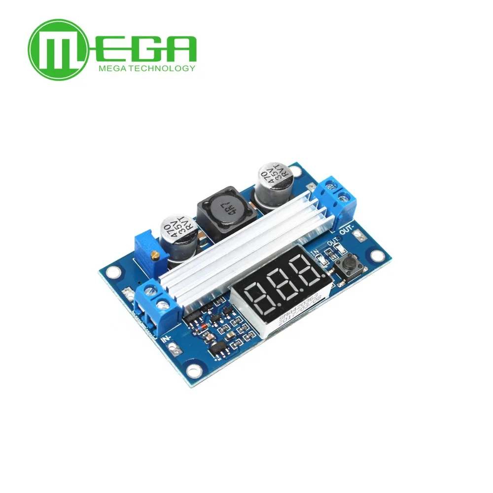 

DC DC-DC 3~35V to 3.5~35V LTC1871 High power Booster step up Step-up module Converter Regulated Power Supply+VoltMeter