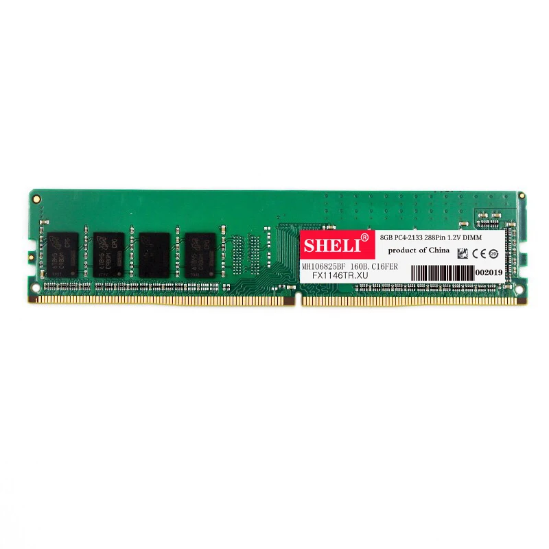 Шели 8 Гб PC4 2133P DDR4 2133 МГц 288Pin NonEcc модуль памяти DIMM для компьютера Оперативная