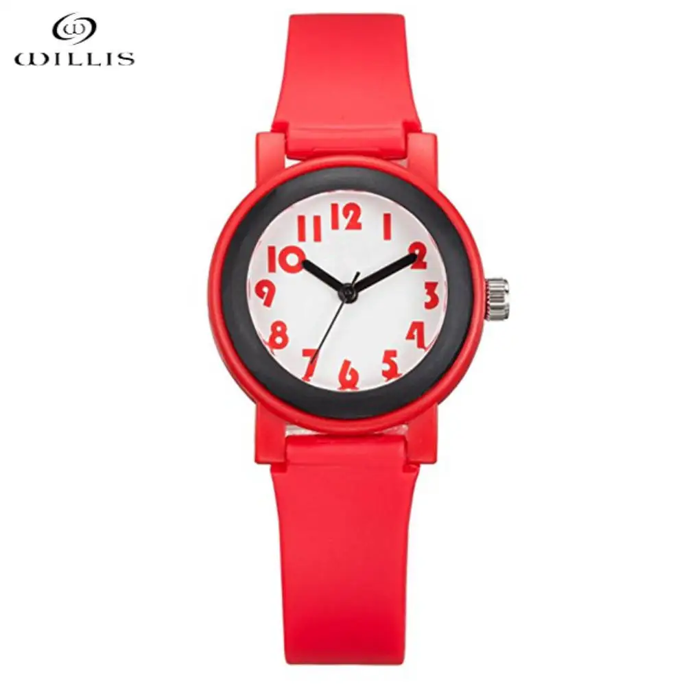 Cute Willis Women Mini Water Resistant Sports Brand Watch Casual Watches Fashion Jelly children silicone quartz | Наручные часы