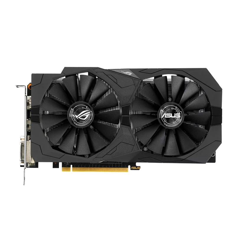 Видеокарты Asus ROG-STRIX-RX570-O4G-GAMING 1300/1310MHz 256Bit GDDR5 PCI Express 3,0 16x AMD Radeon RX570 4G graphics