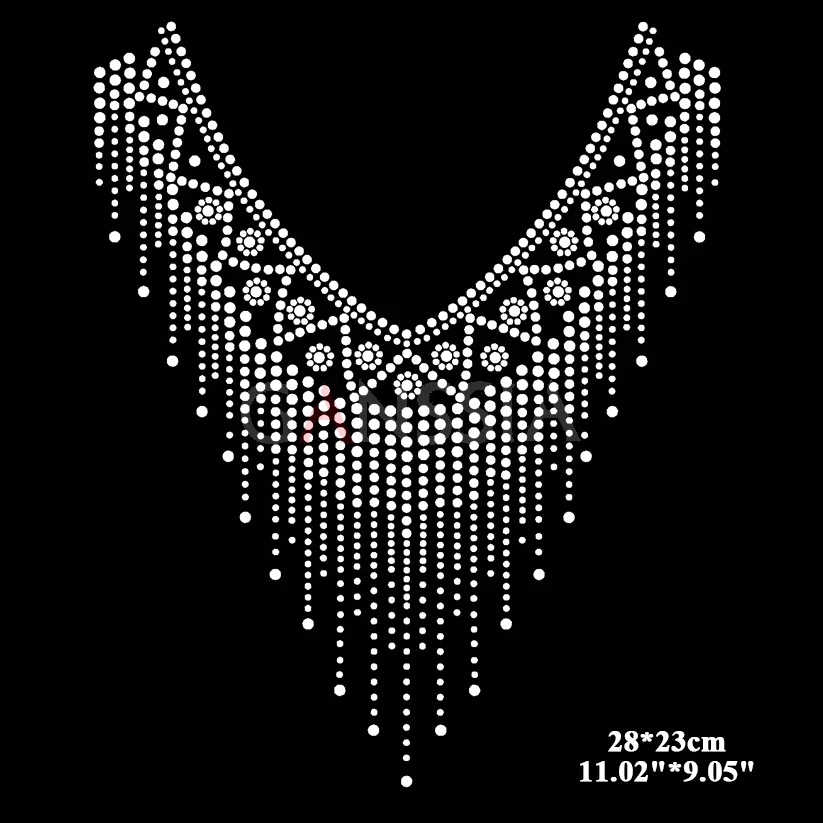 3 шт./лот великолепный Водопад Дизайн Горячая починка горного хрусталья для вырез